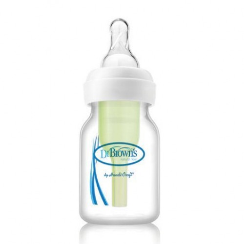 DR. BROWN'S 60 ml „Natural Flow“ Premmie plastikinis buteliukas neišnešiotukams