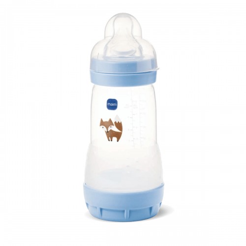 MAM 260 ml Easy Start Anti-Colic buteliukas, mėlynas