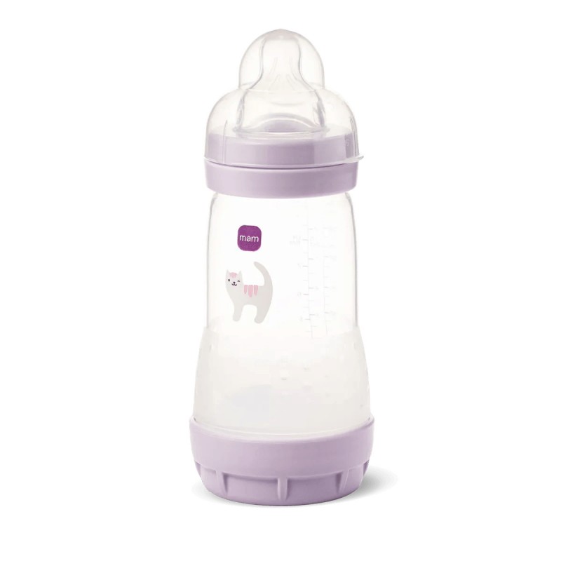MAM 260 ml Easy Start Anti-Colic buteliukas, rožinis