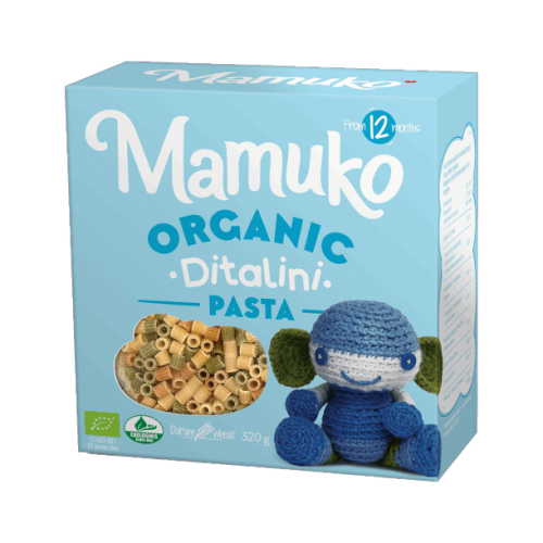 MAMUKO ekologiški makaronai DITALINI