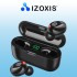 IZOXIS Bluetooth belaidės ausinės su maitinimo bloku