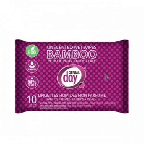 GENTLE DAY drėgnos servetėlės intymiai higienai, 10 vnt.