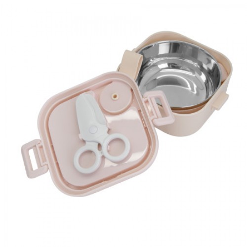 MARCUS&MARCUS kelioninis maitinimo rinkinys PINK