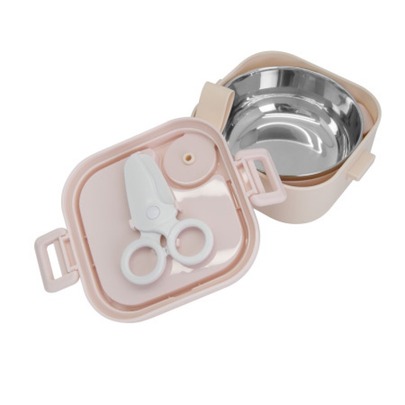 MARCUS&MARCUS kelioninis maitinimo rinkinys PINK