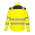 PORTWEST gero matomumo darbo švarkas T402 PW3 Softshell, Geltona/Juoda PORTWEST gero matomumo darbo švarkas T402 PW3 Softshell, Geltona/Juoda