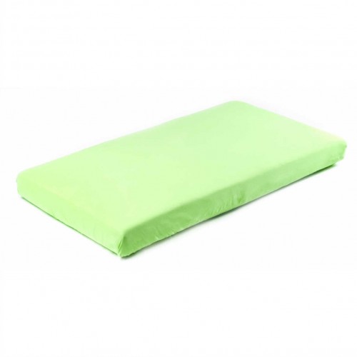 SENSILLO 120x60 cm paklodė su guma "Jersey", žalia