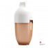 HEORSHE 240 ml silikoninis buteliukas kūdikiui Ultra Wide Neck, baltas