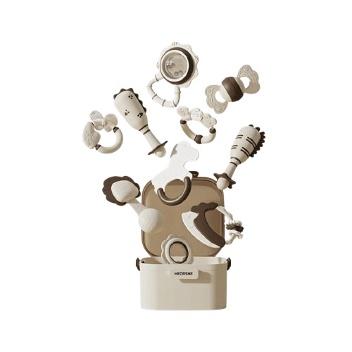 HEORSHE barškučių rinkinys, 10 vnt.