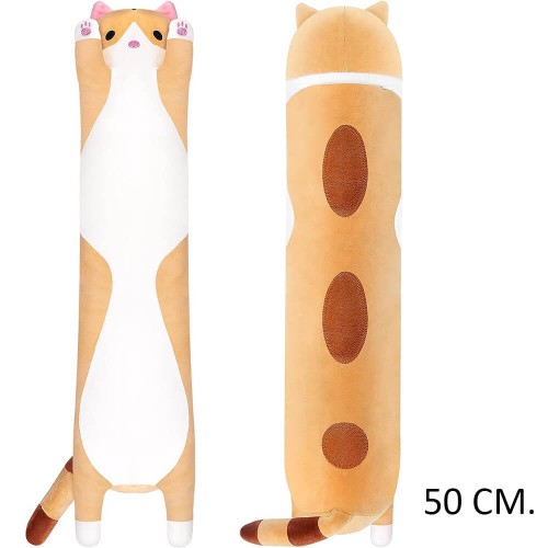 TR pliušinė katė - pagalvė, 50 cm