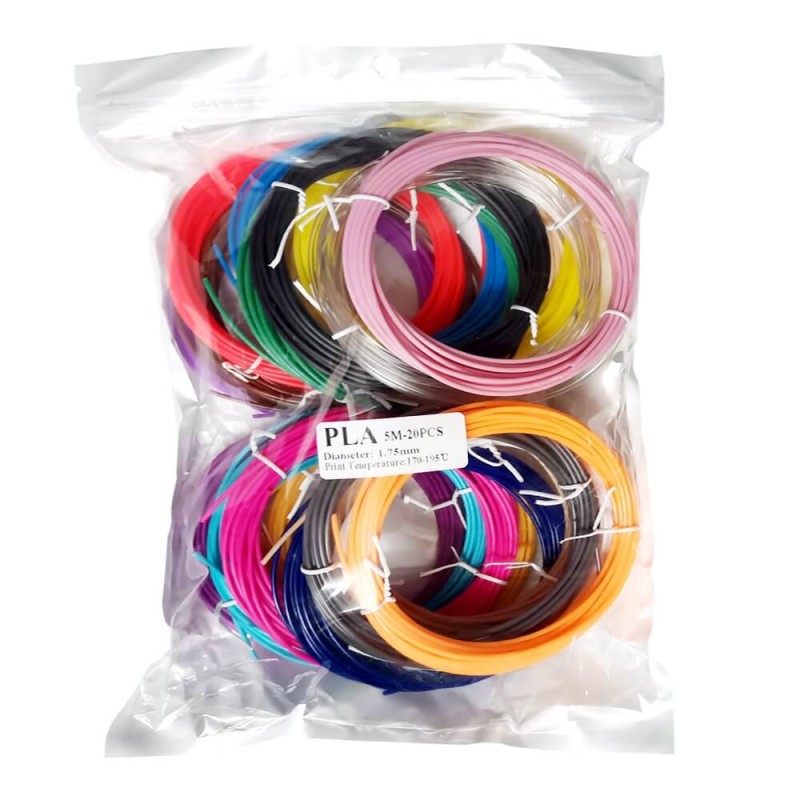 TR PLA siūlai 3D rašikliui, 100 metrų TR PLA siūlai 3D rašikliui, 100 metrų