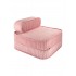 WIGIWAMA išlankstoma kėdė "Pink Mousse"