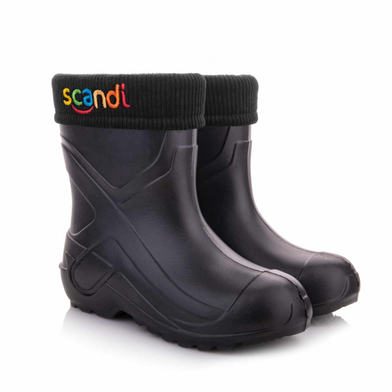 LEMIGO aulinukai SCANDI 763, juodi