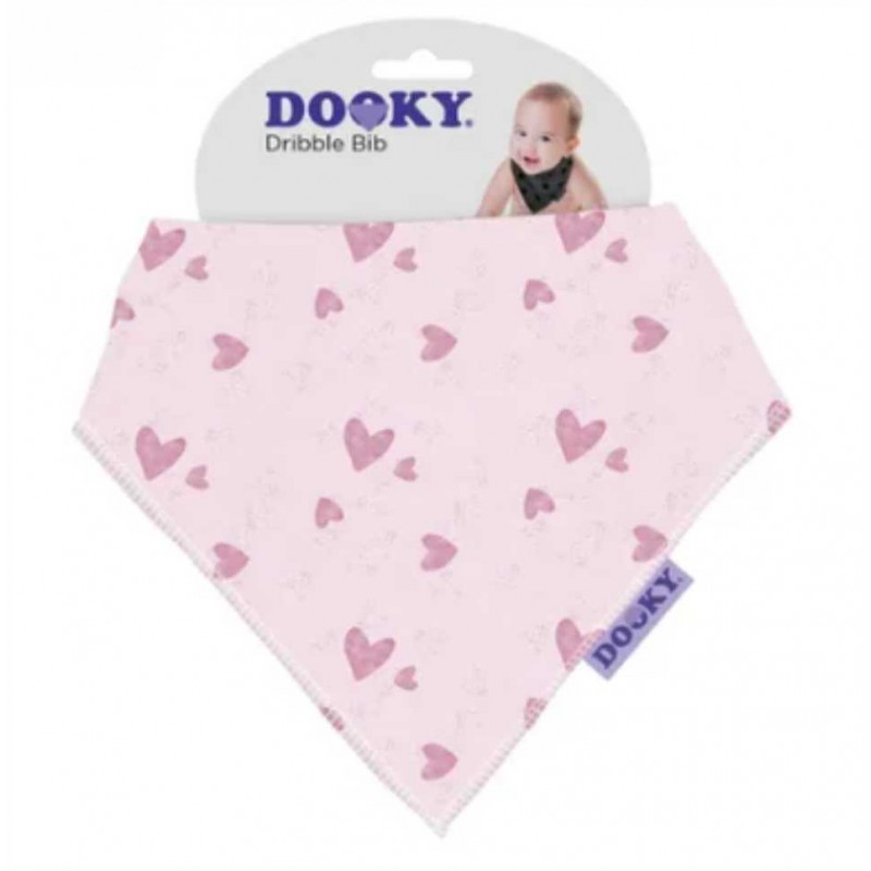 DOOKY seilinukas kaklaskarė PINK HEARTS