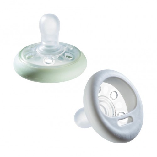 TOMMEE TIPPEE 0-6 mėn. čiulptukas BREAST LIKE SOOTHER, 2 vnt.