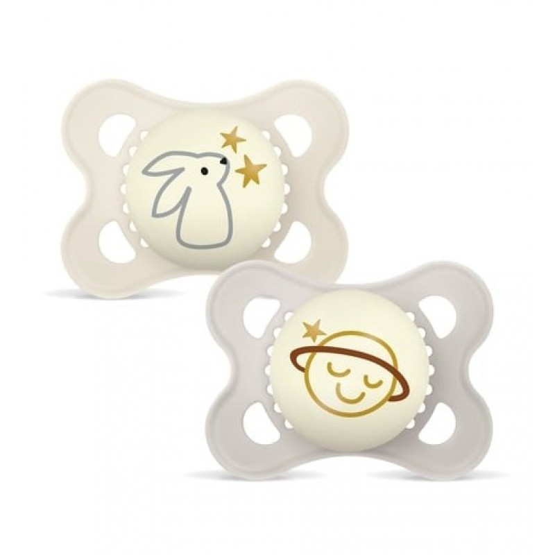 MAM 0-6 mėn. čiulptukai ORIGINAL NIGHT neutral, 2 vnt. MAM 0-6 mėn. čiulptukai ORIGINAL NIGHT neutral, 2 vnt.