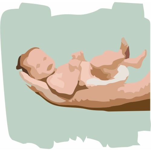 Kūdikio gimimas, krikštynos