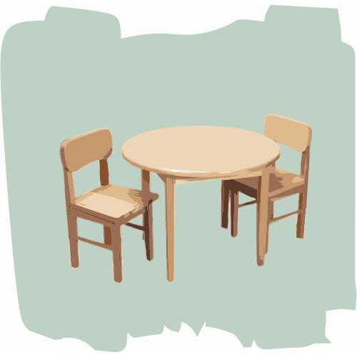Stalai, kėdės