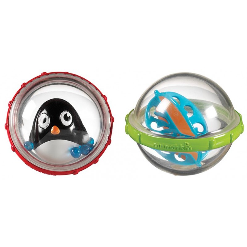 MUNCHKIN vonios žaislas linksmieji kamuoliukai FLOAT AND PLAY BUBBLES, 2 vnt.