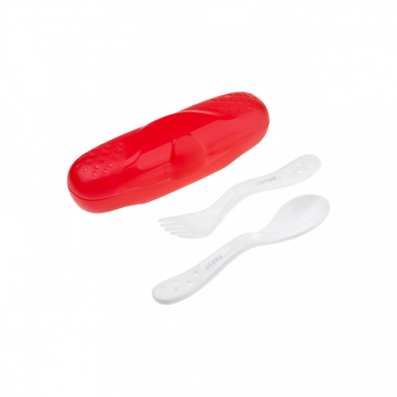 AKUKU stalo įrankiai su dėžute, Red/White, A0435