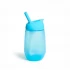 MUNCHKIN gertuvė su šiaudeliu SIMPLE CLEAN, mėlyna, 296 ml
