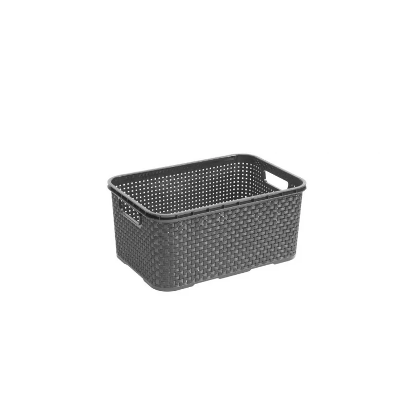 BRANQ 7l krepšys RATTAN, Antracyt