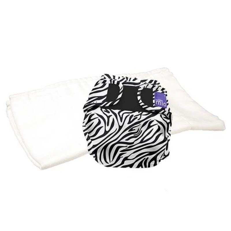 BAMBINO MIO daugkartinės prilaikančios kelnaitės SAVANNA STRIPES, su įdėklu