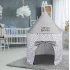 HOME DECO KIDS žaidimų palapinė POP UP, pilka