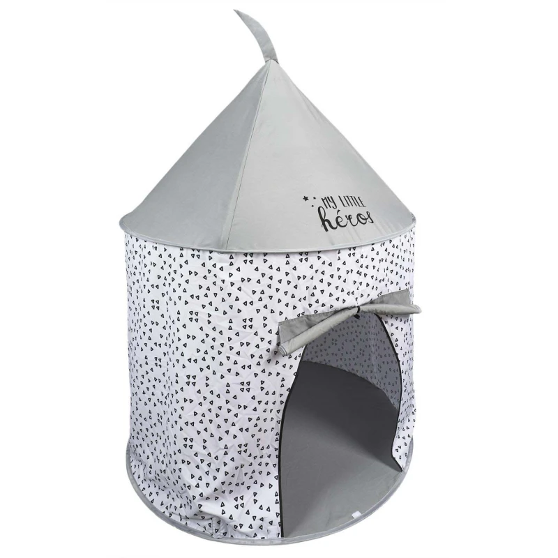 HOME DECO KIDS žaidimų palapinė POP UP, pilka