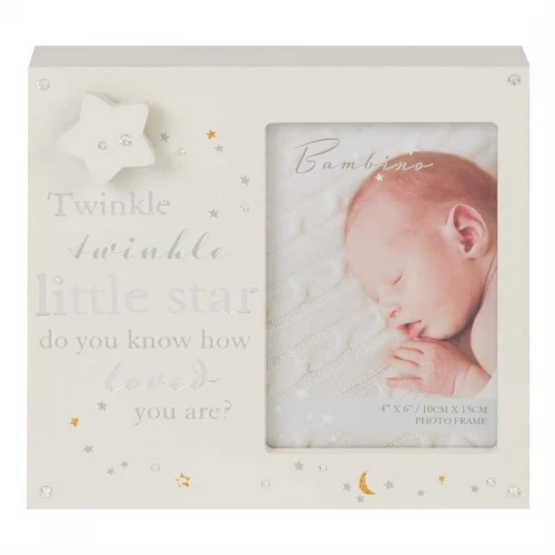 BAMBINO by Juliana MDF muzikinis nuotraukos rėmelis TWINKLE TWINKLE