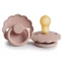 FRIGG 6-18 mėn. lateksinis čiulptukas DAISY, Blush