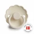 FRIGG 0-6 mėn. silikoninis čiulptukas DAISY, Cream