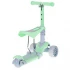 SCOOTER LED paspirtukas 3+ m. su manevringais ratukais 3in1