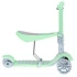 SCOOTER LED paspirtukas 3+ m. su manevringais ratukais 3in1