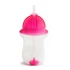 MUNCHKIN gertuvė su šiaudeliu WEIGHTED FLEXI-STRAW, 296 ml, 12+ mėn. 