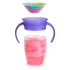 MUNCHKIN MIRACLE 6+ mėn. neišsiliejantis puodelis-gertuvė TIE DYE, rožinė, 207 ml