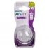 AVENT Natural 1+ mėn. Nr. 2 lėtos tėkmės žindukai, 2 vnt.