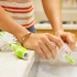 MUNCHKIN šepetėlis buteliukų ir žindukų plovimui BRISTLE BROSSE, mėlynas