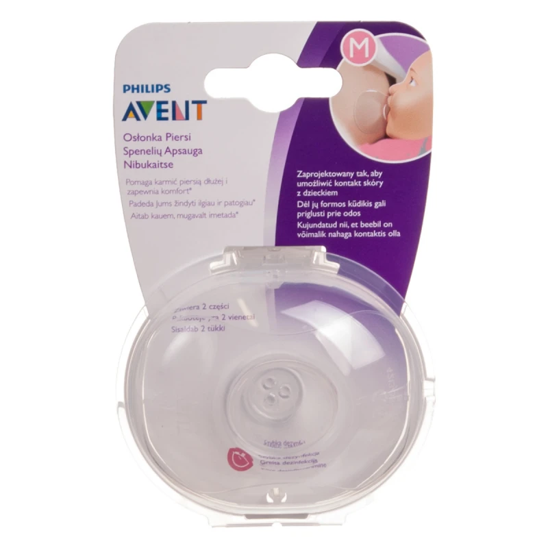 AVENT vidutiniai silikoniniai antspeniai, 21 mm, 2 vnt. 