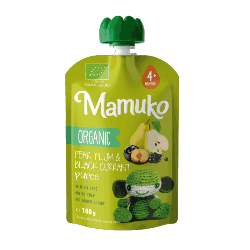 MAMUKO ekologiška kriaušių, slyvų ir juodųjų serbentų tyrelė