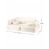 WIGIWAMA sofa CREAM WHITE 