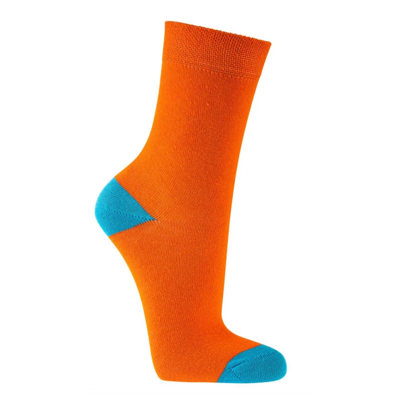 WOWERAT vaikiškos kojinės COLOUR, oranžinės