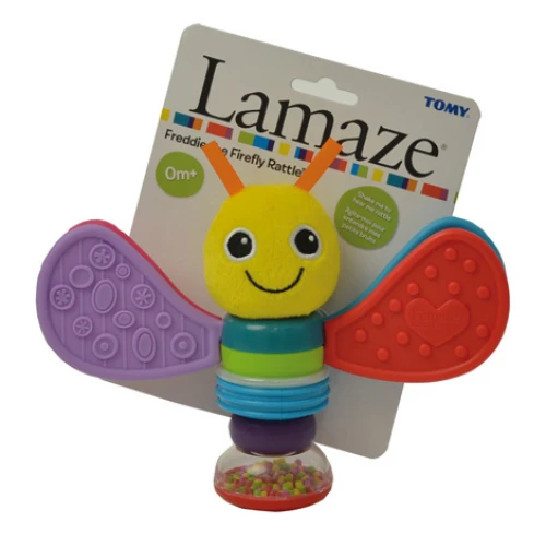 LAMAZE barškutis-kramtukas drugelis FREDDIE