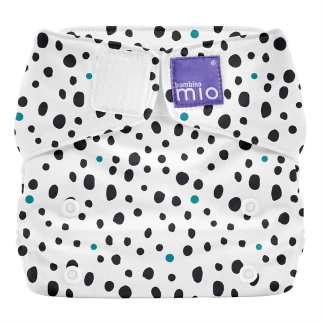 BAMBINO MIO daugkartinės sauskelnės ALL IN ONE, Dalmatian Dots
