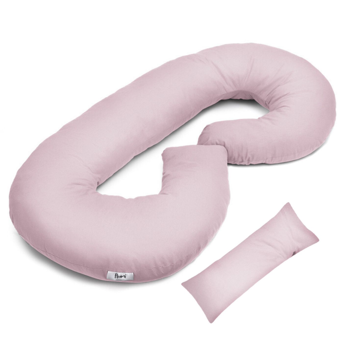 FLUMI nėščiosios ir maitinimo pagalvė TYPE C, Pink