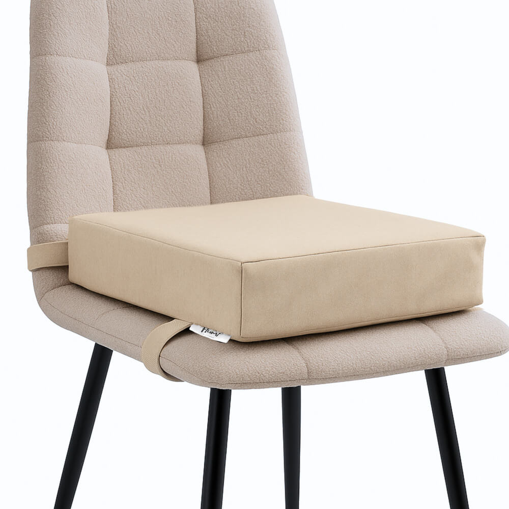 FLUMI kėdės paaukštinimas - pagalvėlė OXFORD, Beige