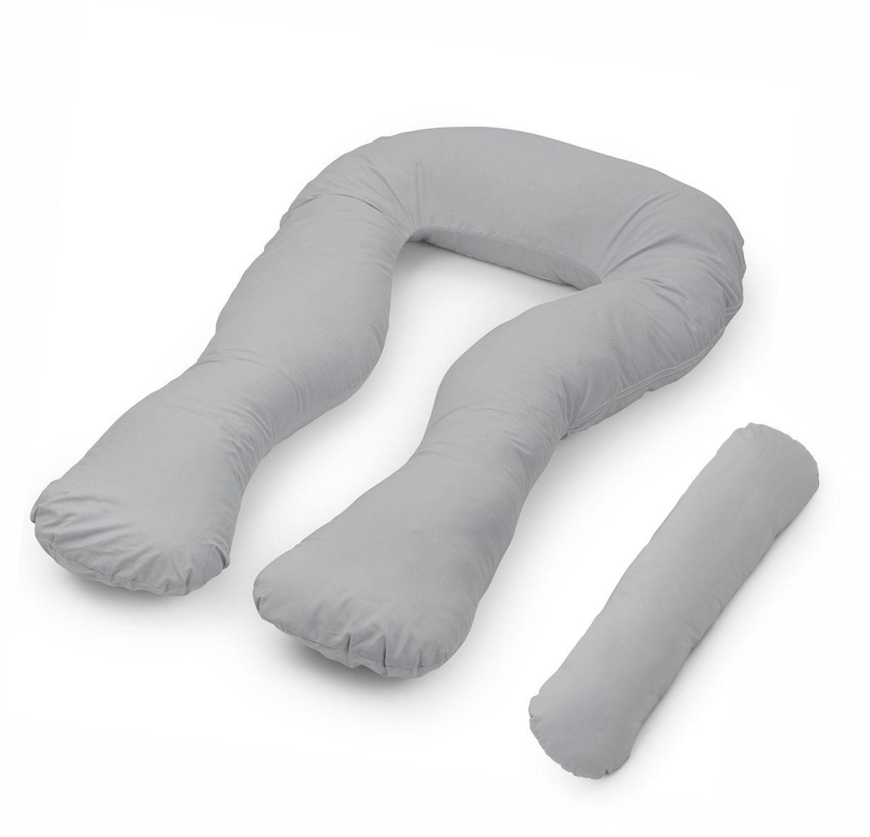 FLUMI nėščiosios ir maitinimo pagalvė TYPE U, Grey