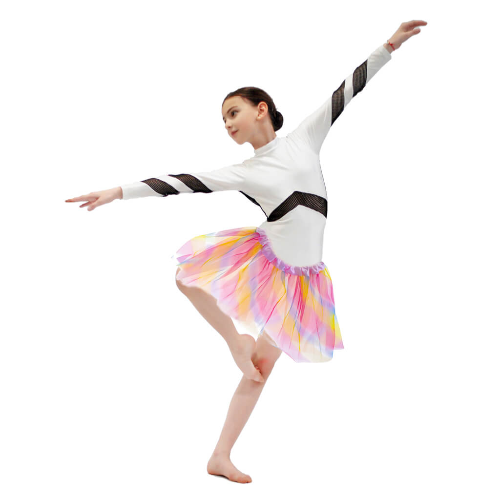 KIK tiulio sijonas TUTU, Rainbow
