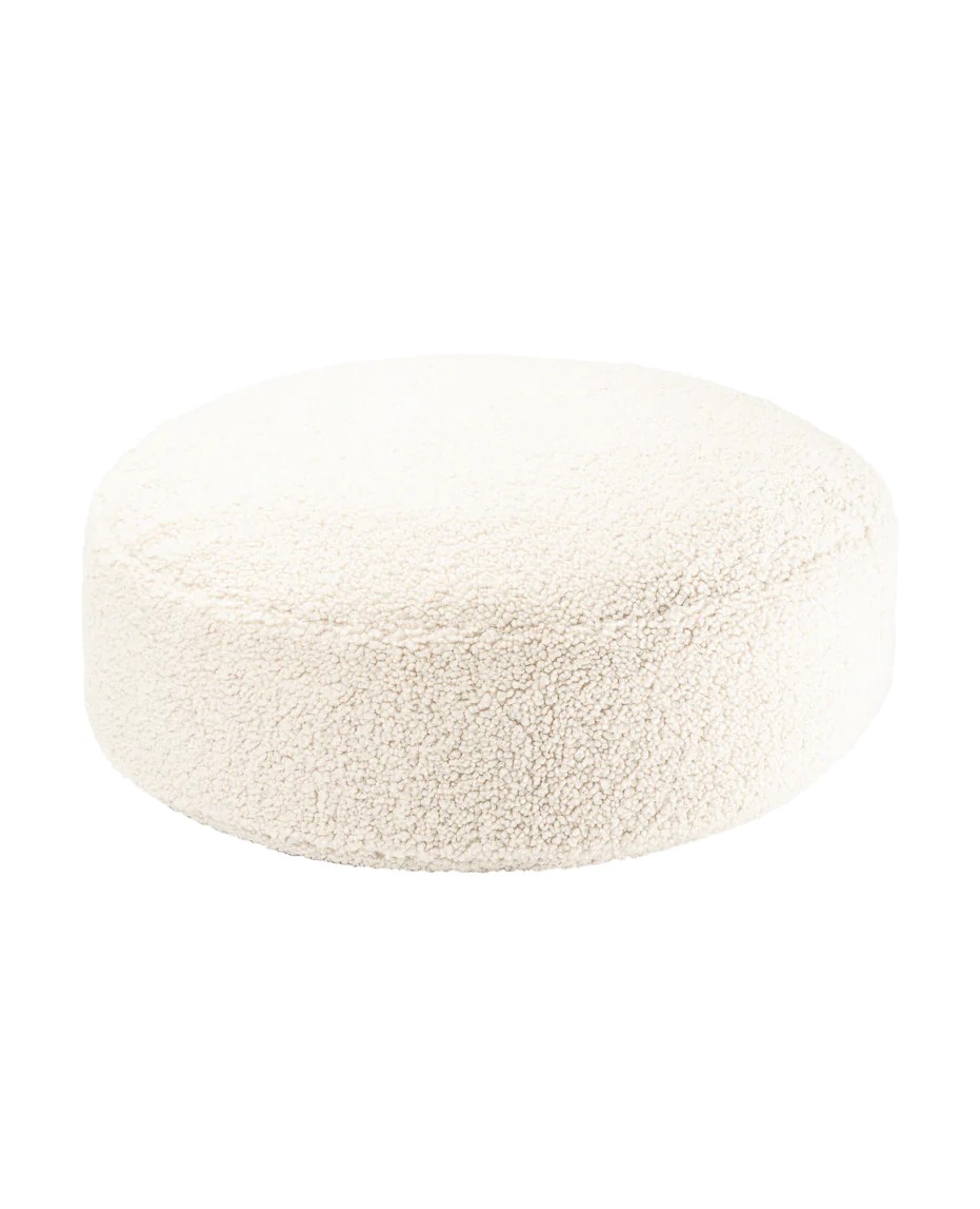 WIGIWAMA apvalus pufas CREAM WHITE
